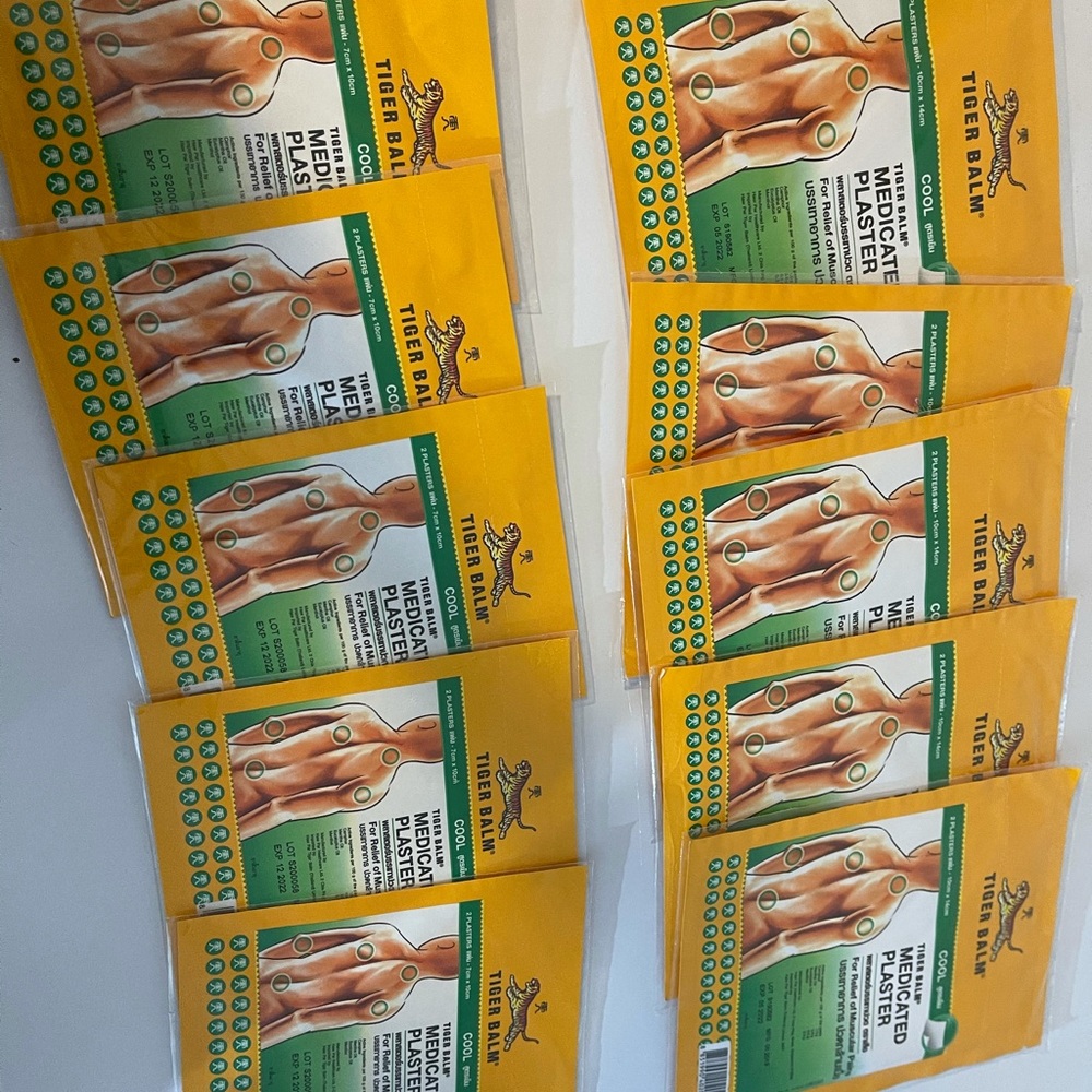 Tiger balm patch